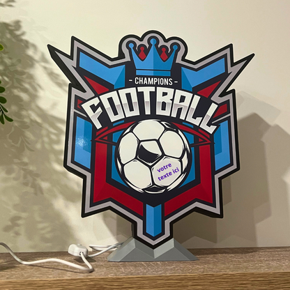 Trophée de Foot Imprimé en 3D avec Personnalisation