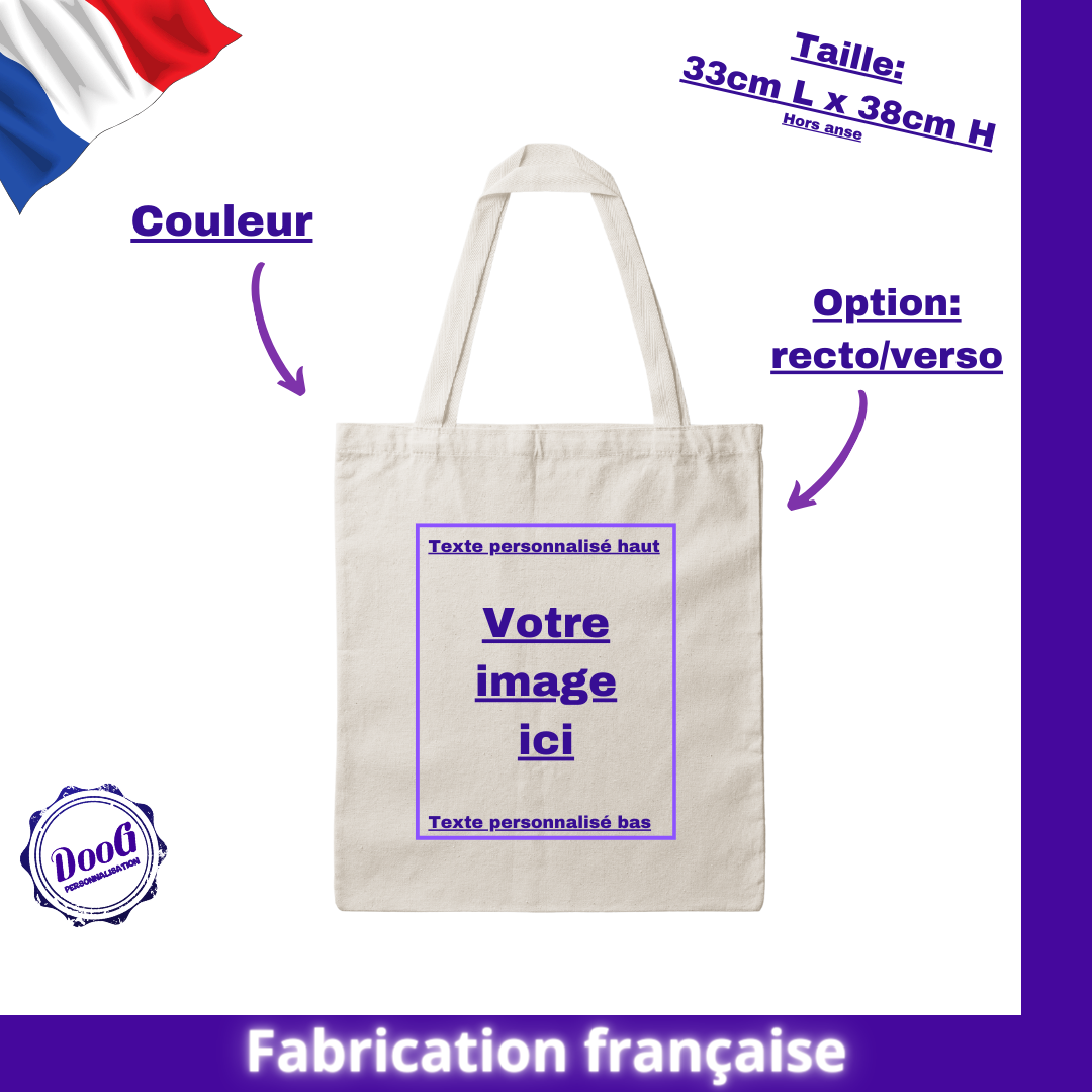 Tote bag personnalisé