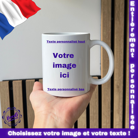 Mug personnalisé à votre image 325ml