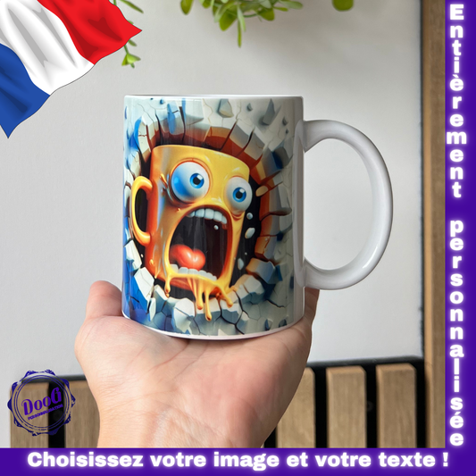 Mug effet 3D 325ml