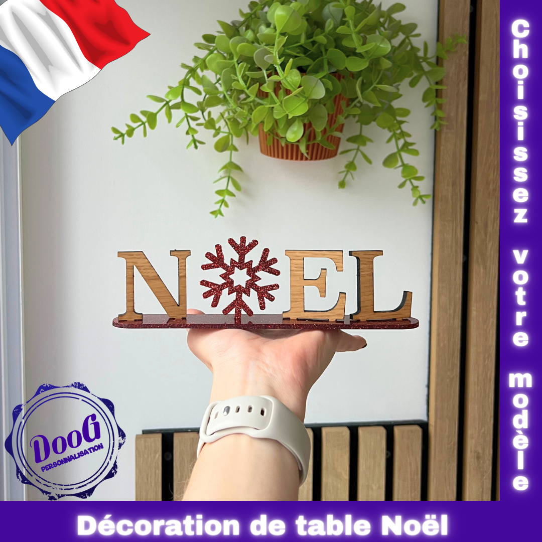 Décoration de table NOEL